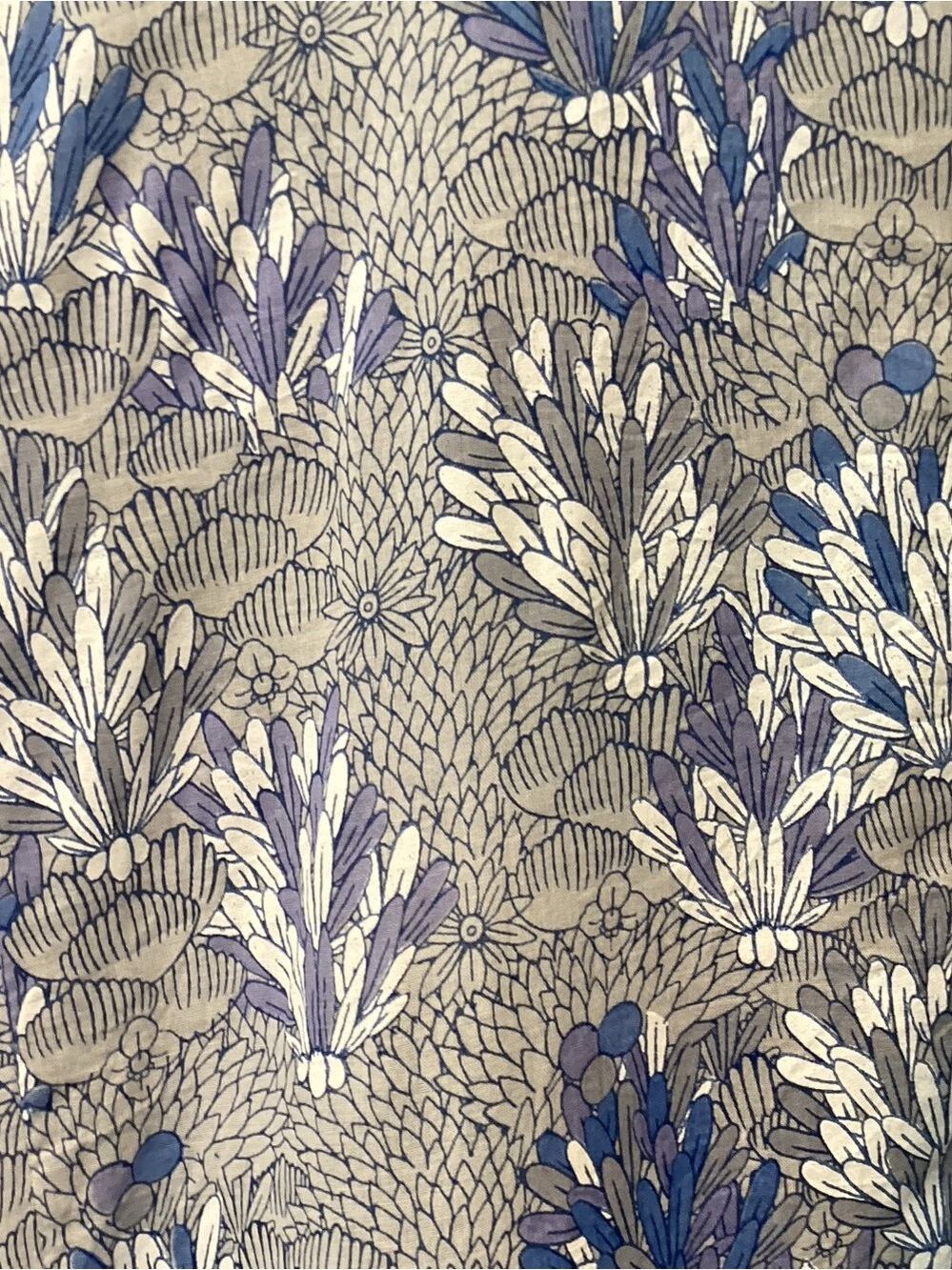 Roller Rabbit Cotton Tunic Caftan Kurta XL - Picture 4 of 8